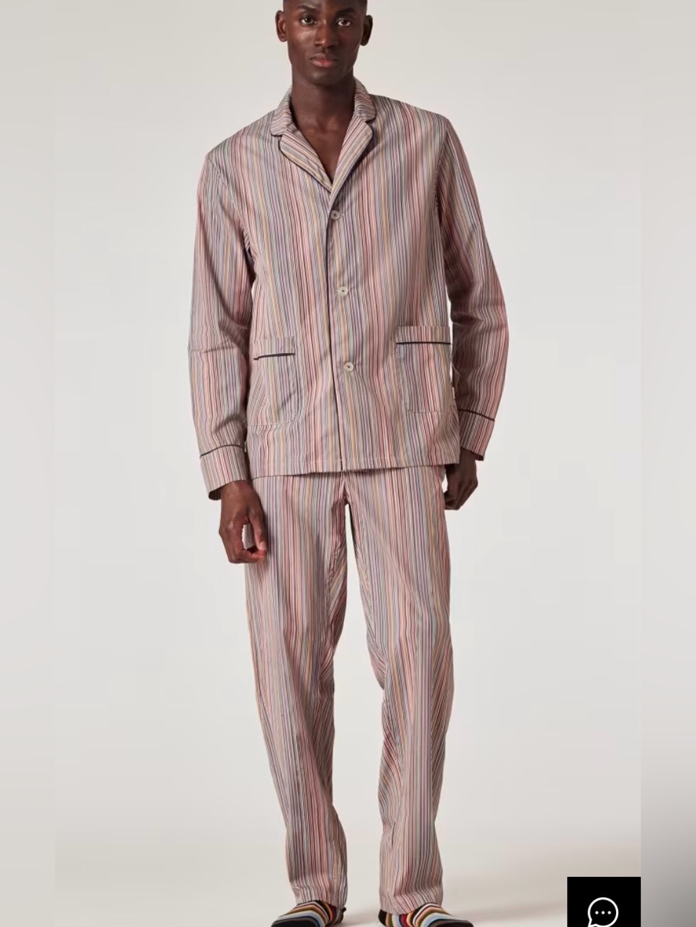 NWOT Paul Smith Signature Stripe Pyjama Set Men's Size Medium Retail $395!